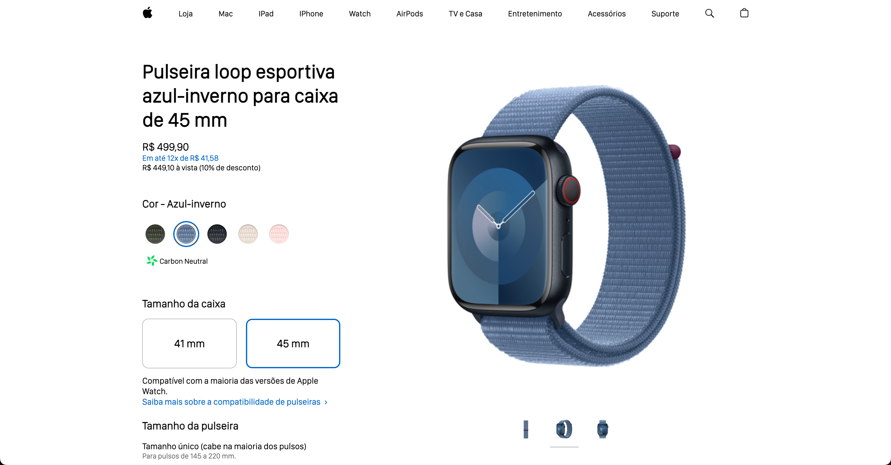Apple Watch Store - Réplica